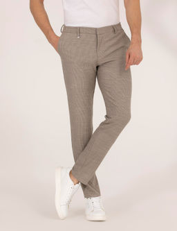 A__k Kahverengi Ex. Slim Fit Kuma_ Pantolon - Pierre cardin фото 2