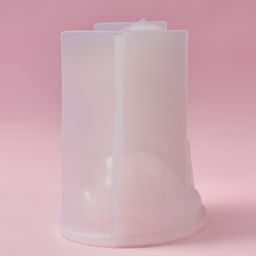 Молд Доляна Бульдог, силикон, 8?6?7 см, белый  фото 3