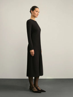 Платье длины миди со сборкой / Zarina  фото 3