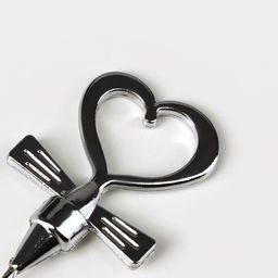 Набор для вина Доляна «Сердца», 2 предмета: штопор, пробка фигурная, нержавеющая сталь