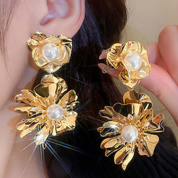 Серьги длинные на гвоздиках арт. 13 2463 (id 270843)