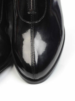 01-C1453-1-21R100-M BLACK Ботинки демисезонные (натуральная кожа, байка) - Фабричный китай фото 15