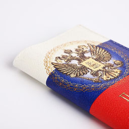 Обложка для паспорта, цвет триколор - Simaland фото 4