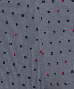 ATLANTIC 3MH-025/11 Трусы шорты Print 1 - набор 3 шт. темно-синий + красный + серый  фото 4