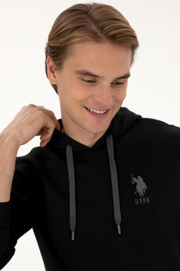 Erkek Siyah Basic Sweatshirt Sepette S_rpriz _ndirim - U.s. polo assn фото 2