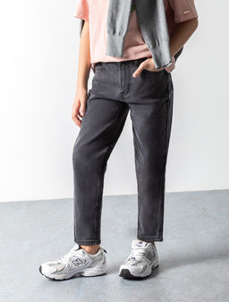 Джинсы mom-fit из эластичного хлопка