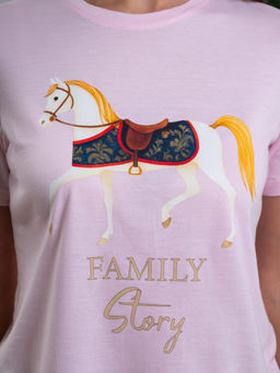 Комплект женский Конь Розовый