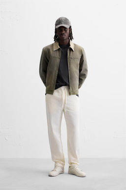 FADED JOGGER WAIST TROUSERS