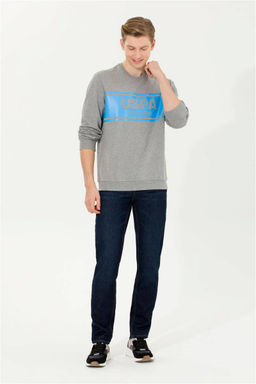 U. S. Polo Assn / Мужские синие джинсовые брюки - U.s. polo assn фото 8
