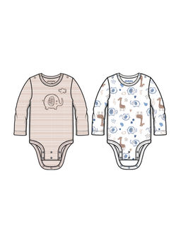 PlayToday / Боди для мальчика, 2 шт. в комплекте фото 3