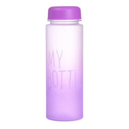 Бутылка для воды My bottle, 500 мл, 19.5×6 см, спортивная, фиолетовая