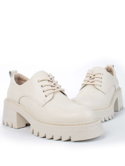 01-C1802-3 BEIGE Ботинки демисезонные женские (натуральная кожа) - Фабричный китай фото 12