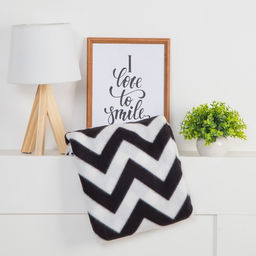 Плед Экономь и Я Зигзаг 150*200 см, пл.160 г/м2, 100% п/э