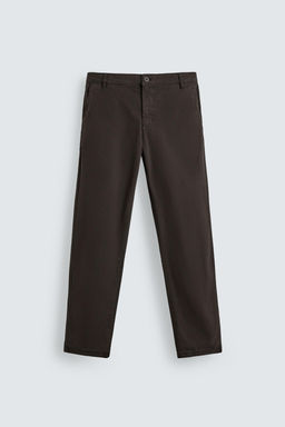 PANTAL?N CHINO SKINNY FIT / Marr?n - Zara фото 6