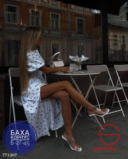 Платье летнее в цветочек - Bruno фото 3