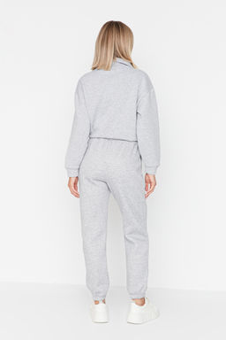 Lacivert Loose Jogger Kal?n Ici Polarl? Orme Esofman Alt? Pantolon TWOAW23EA00151 - Trendyolmilla фото 17