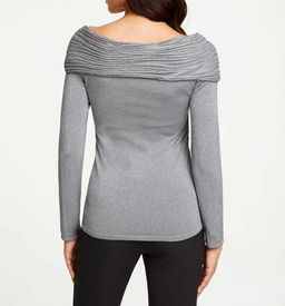 Пуловер, серебристый - Patrizia dini фото 4