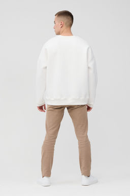 Джемпер, свитшот из мягкого футера с начёсом - Solo mio фото 7