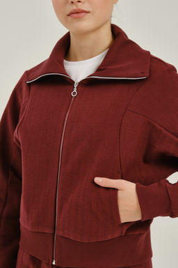 Олимпийка Бордовый COMMUTE Knit Track Top - Anta фото 6