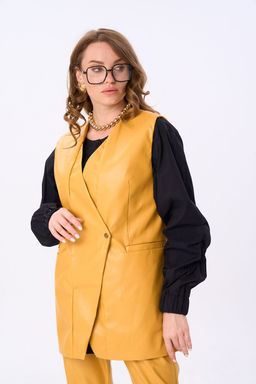 Жилет NIKVA н709-4 горчица