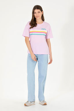 Женская футболка с круглым вырезом Магнолия Неожиданная скидка в корзине - U.s. polo assn фото 11