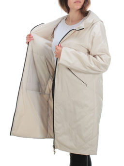 22098 MILK Куртка демисезонная двухсторонняя женская (80 гр. синтепон) - Фабричный китай фото 7