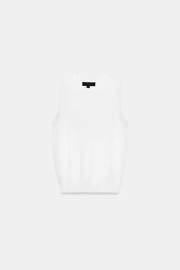 SLEEVELESS KNIT TOP - Zara фото 25