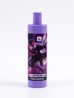 Детский шампунь-гель-пена 3в1, аромат шипучая кола, 410 мл, Человек паук