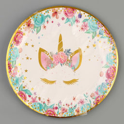 Тарелки бумажные, 6 шт.