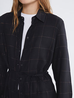 Ekose Kad?n G?mlek Tunik