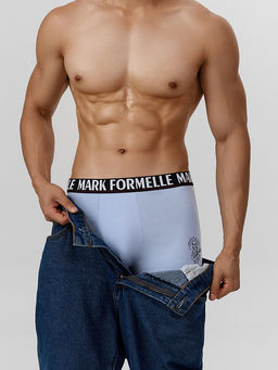 Трусы мужские Mark Formelle хлопок с эластаном голубой  фото 6