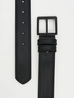 Deri G?r?n?ml? Erkek Kemer