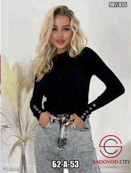 Женская однотонная кофта - Bruno фото 10