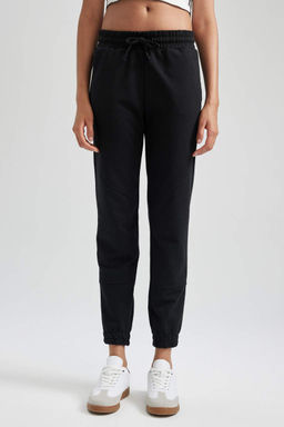 Длинные спортивные штаны стандартного кроя с эластичной окантовкой - Defacto фото 4