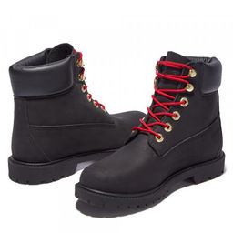 Женские ботинки Timberland 6 Inch Heritage Boot Cupsole WP черные  фото 5