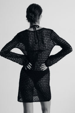 Vestido playero efecto crochet - H&m фото 8