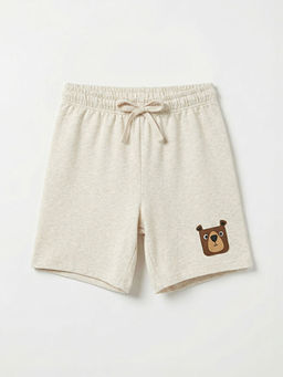 Ay?c?k Bask?l? Erkek ?ocuk ?ort