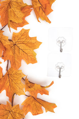 Лиана кленовая 1,8 м (36 веточек) SF-2923, оранжевый №2 - Больше подарков фото 4