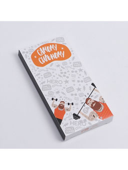 Цена за 5 шт. Коробка для шоколада, кондитерская упаковка, «Самому сильному», 17×8.5×1.5 см