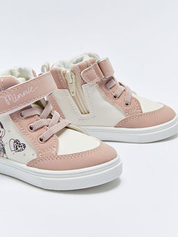 C?rt C?rtl? Minnie Mouse Lisansl? K?z Bebek Bilekli Spor Ayakkab? - Waikiki фото 3