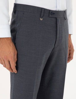Koyu Mavi Slim Fit Y_nl_ Kuma_ Pantolon - Pierre cardin фото 5