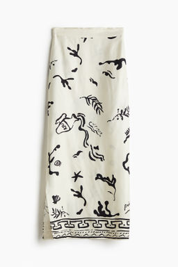 Falda estampada