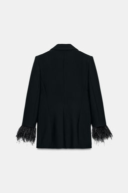 FEATHER BLAZER - Zara фото 7