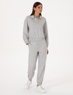 Gri Melanj Jogger Fit E_ofman Alt_