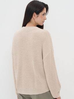 Джемпер женский 7232-40223. 600179 ваниль