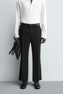 LOOSE-FITTING FLARED TROUSERS - Zara фото 2