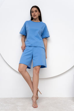 футболка из лёгкого хлопкового футера