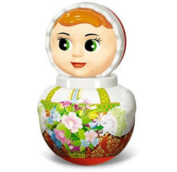 Неваляшка "Аленушка" 18см (01745, "Stellar") в пакете