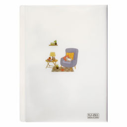 Папка А4, Домашний уют 30 прозрачных файлов, пластик, 400 мкм, МИКС - Calligrata фото 4