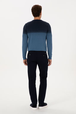 Erkek Lacivert Slim Fit Kanvas / Chino Pantolon - U.s. polo assn фото 10